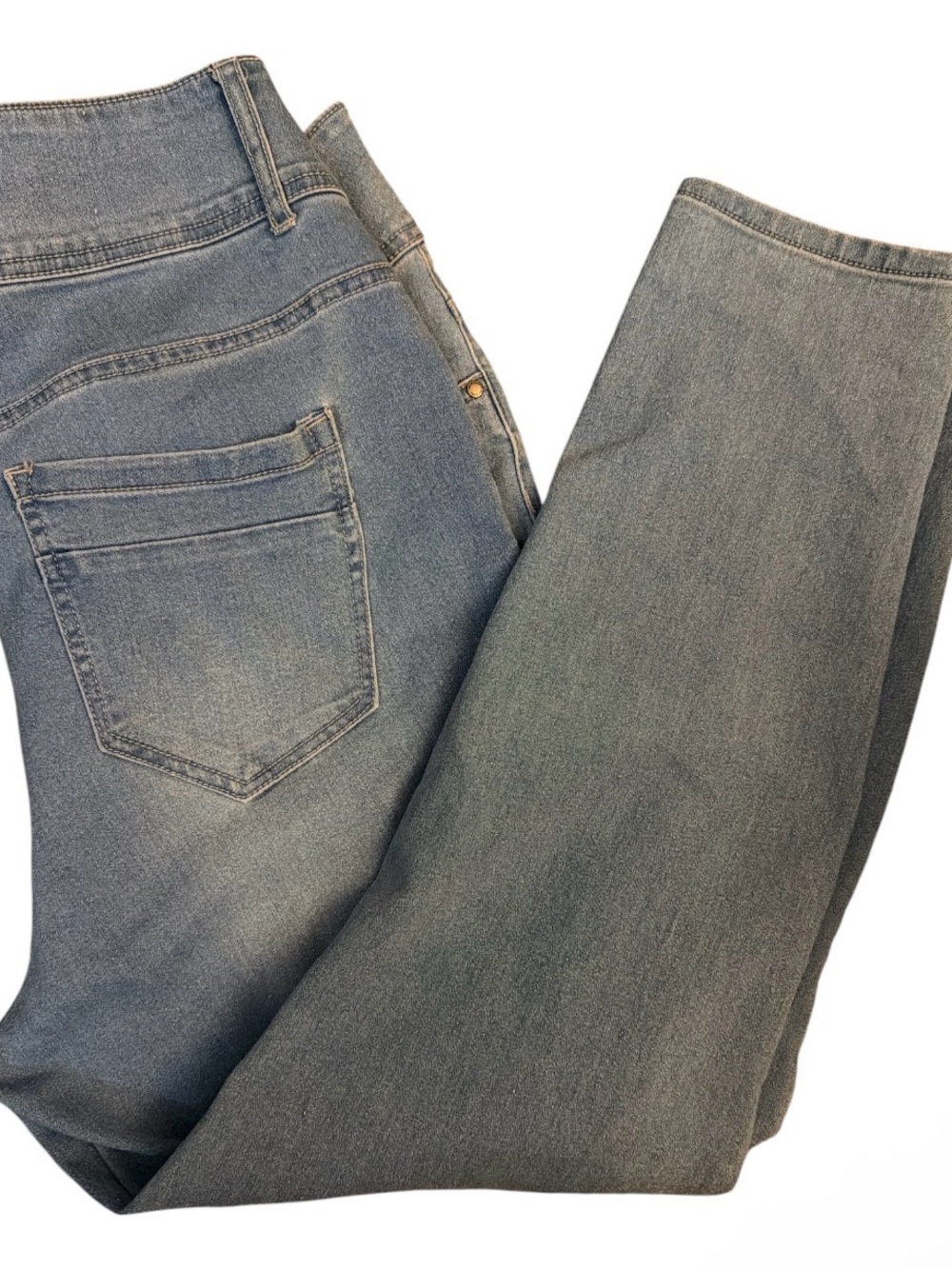 Workshop Republic Clothing Women's Skinny Jeans in Faded Blue